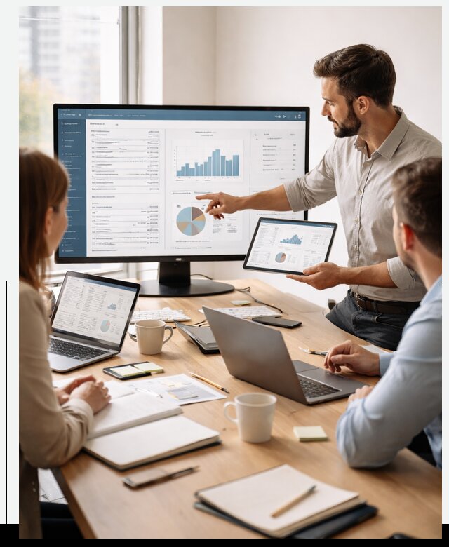 Разработка и внедрение ERP систем под бизнес в Геленджике